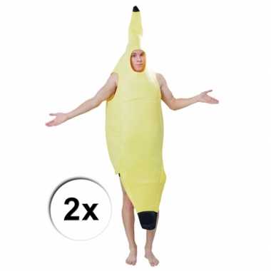 Bananen verkleedkledings voor volwassenen