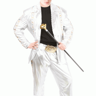 Bling verkleedkleding voor kids in zilveren kleur