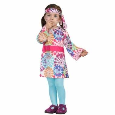 Carnaval hippies verkleedkleding peuters