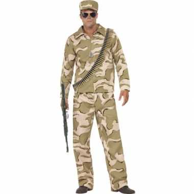 Commando verkleed verkleedkleding voor heren