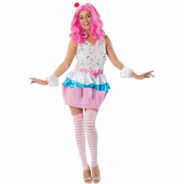 Cupcakejes verkleedkleding voor dames