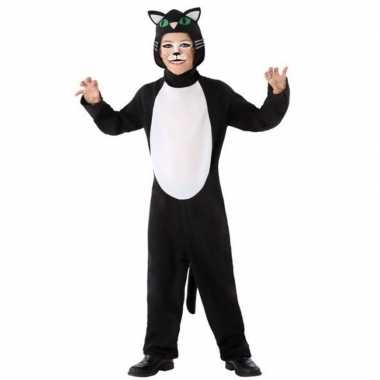 Dierenpak kat/poes verkleed verkleedkleding voor kinderen