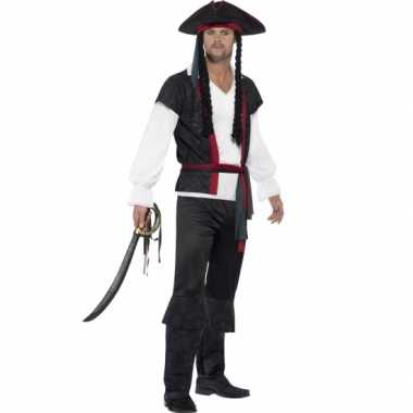 Feest piraat verkleedverkleedkleding voor heren