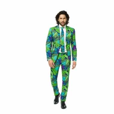 Feest verkleedkleding met jungle print