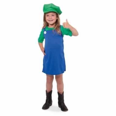 Luigi meisjes verkleedkleding