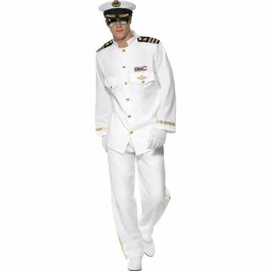 Luxe kapitein verkleedkleding voor heren