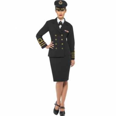 Navy officiers verkleedkleding voor dames