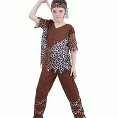 Neanderthaler verkleedkleding voor kinderen