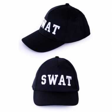 Politie swat baseball cap verkleedkleding voor volwassenen