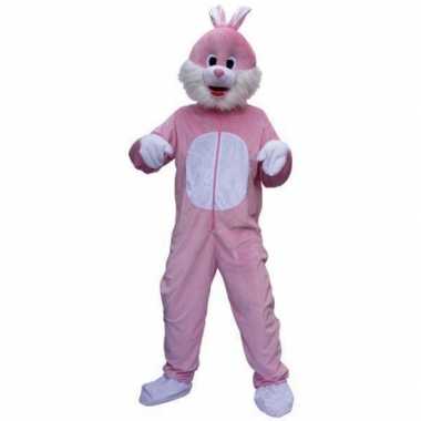 Roze konijnen verkleedkleding