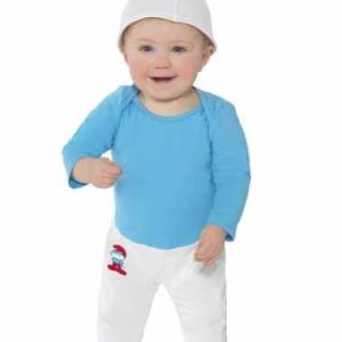 Smurfen verkleedkleding voor baby's
