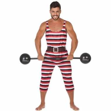 Sterke man verkleed verkleedkleding voor heren