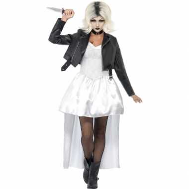 Verkleedkleding chucky bruid