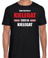 Breda kielegat carnaval verkleedkleding t shirt zwart heren
