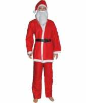 Budget kerstman verkleed verkleedkleding voor kinderen