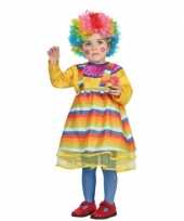 Carnaval clowns verkleedkleding peuters