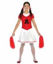 Cheerleader jurk jurkje verkleed verkleedkleding voor meisjes