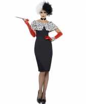Cruella verkleedkleding voor dames
