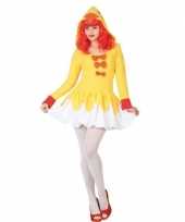 Dierenpak kip kuiken verkleed jurk verkleedkleding voor dames