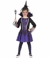 Dracula verkleedkleding jurkje paars voor meisjes