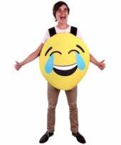 Emoticon verkleedkleding lachend voor volwassenen