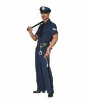 Grote maten politie verkleedkleding
