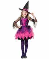 Halloween barbie heksen verkleedkleding voor meisjes
