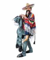 Instap verkleedkleding mexicaan op ezel