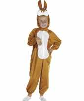 Kinder verkleedkleding bruine paashaas