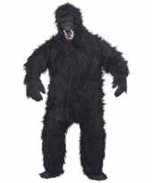 Luxe gorilla pak verkleedkleding voor volwassenen