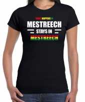 Maastricht mestreech carnaval verkleedkleding t-shirt zwart dames