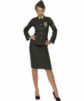 Oorlog officier verkleedkleding voor dames