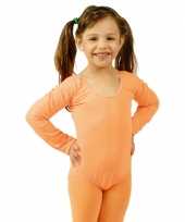 Oranje kinder ballet verkleedkleding