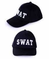 Politie swat baseball cap verkleedkleding voor volwassenen