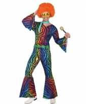 Seventies disco verkleedkleding voor heren