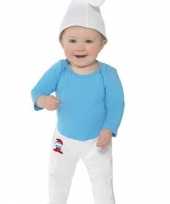 Smurfen verkleedkleding voor baby s