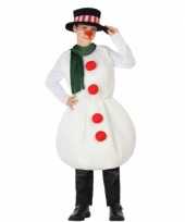Sneeuwpop verkleedkleding voor kinderen 10077578