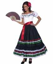 Spaanse danseres verkleedkleding voor dames
