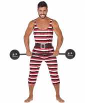 Sterke man verkleed verkleedkleding voor heren