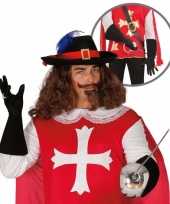 Verkleedkleding musketier accessoire volwassenen 10064667