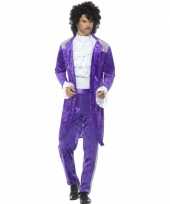 Verkleedkleding purple voor heren