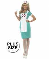 Verpleegster verkleedkleding big size